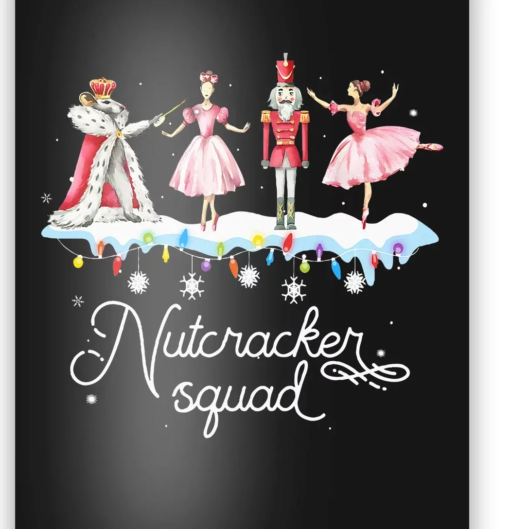 Christmas Nutcracker Squad Ballet Dance Poster