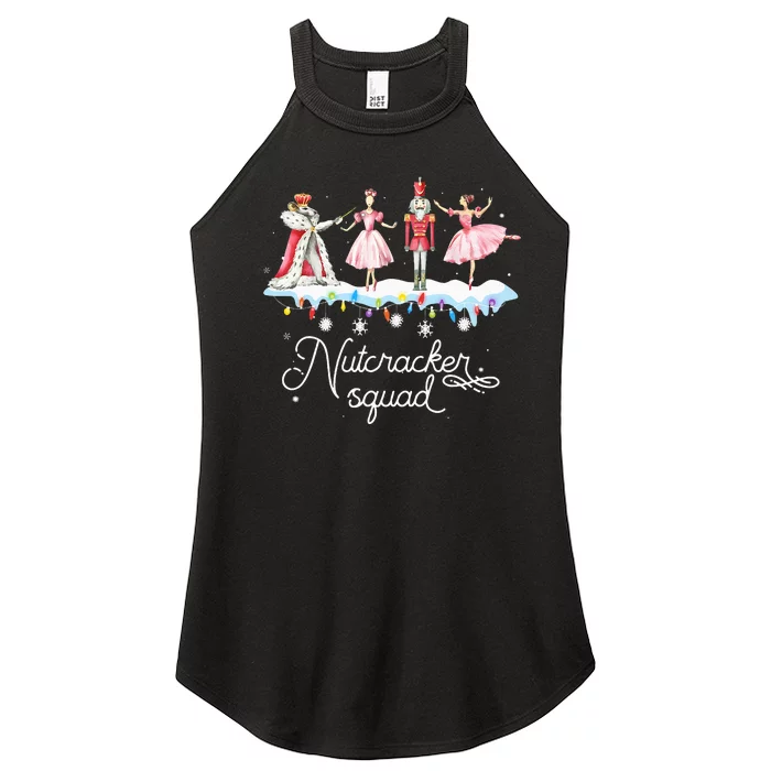 Christmas Nutcracker Squad Ballet Dance Women’s Perfect Tri Rocker Tank