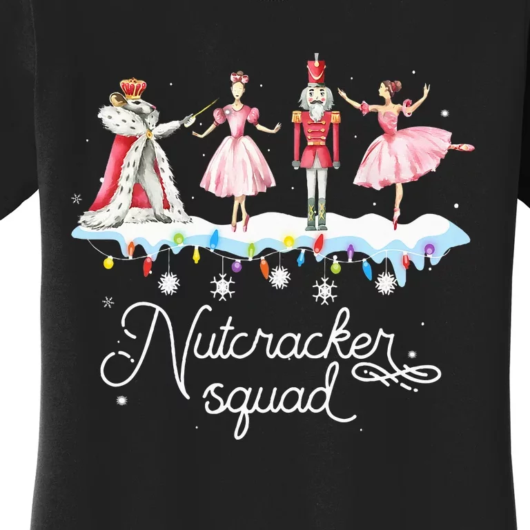 Christmas Nutcracker Squad Ballet Dance Women's T-Shirt