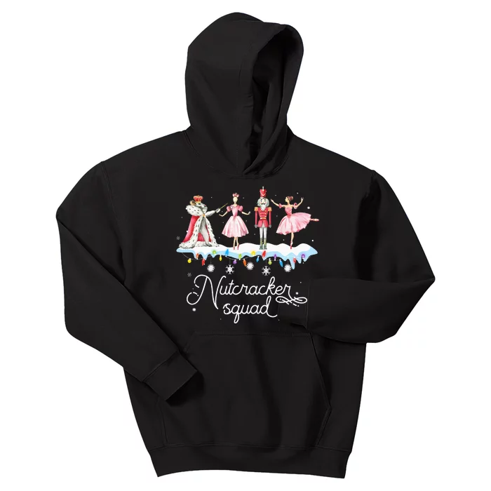 Christmas Nutcracker Squad Ballet Dance Kids Hoodie