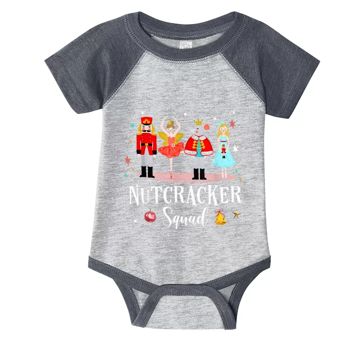 Christmas Nutcracker Squad Ballet Dance Infant Baby Jersey Bodysuit