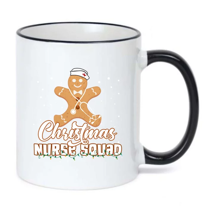 Christmas Nurse Squad Er Nurse Christmas Cool Gift Black Color Changing Mug