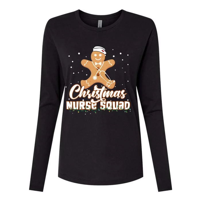 Christmas Nurse Squad Er Nurse Christmas Cool Gift Womens Cotton Relaxed Long Sleeve T-Shirt