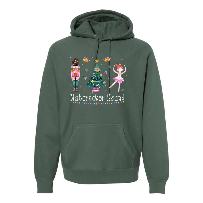 Christmas Nutcracker Squad Ballet Dance Premium Hoodie