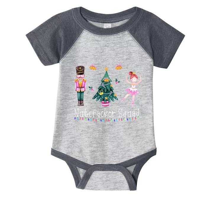 Christmas Nutcracker Squad Ballet Dance Infant Baby Jersey Bodysuit