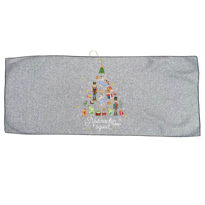 Christmas Nutcracker Squad Ballet Dance Large Microfiber Waffle Golf Towel