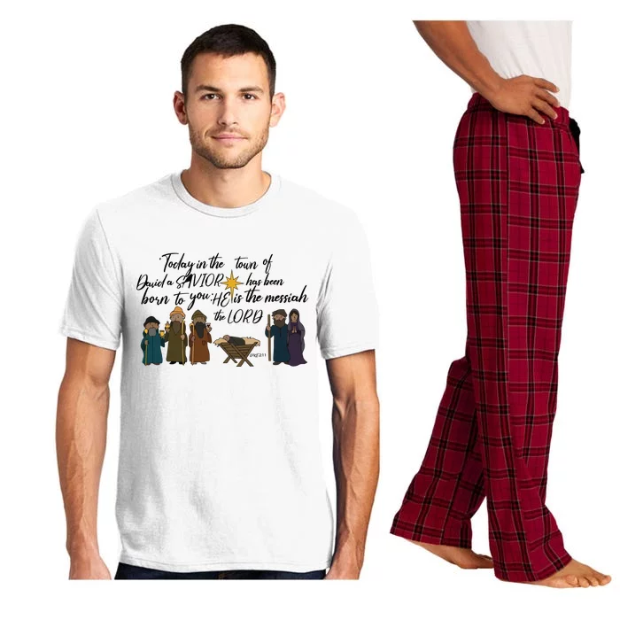 Christmas Nativity Scene Christian Women Jesus Pajama Set