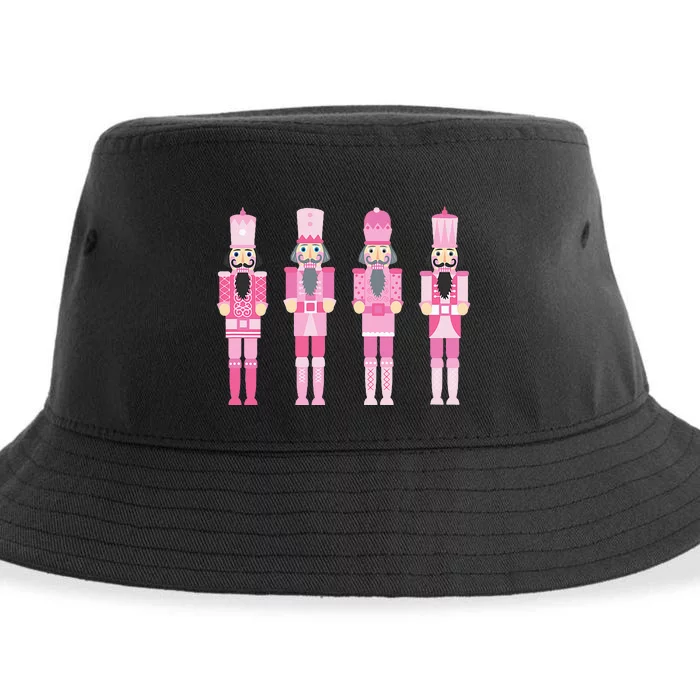 Christmas Nutcracker Squad Ballet Dance Matching Sustainable Bucket Hat