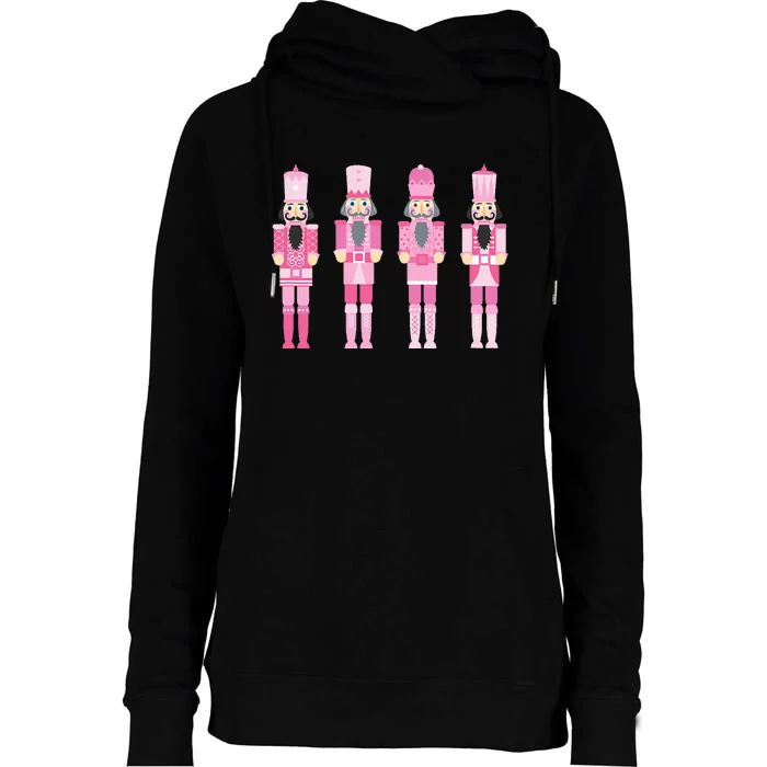 Christmas Nutcracker Squad Ballet Dance Matching Womens Funnel Neck Pullover Hood