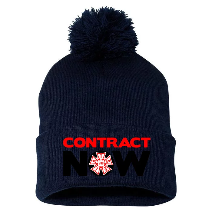 Contract Now Snl Trendy Design Pom Pom 12in Knit Beanie