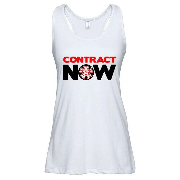 Contract Now Snl Trendy Design Ladies Essential Flowy Tank