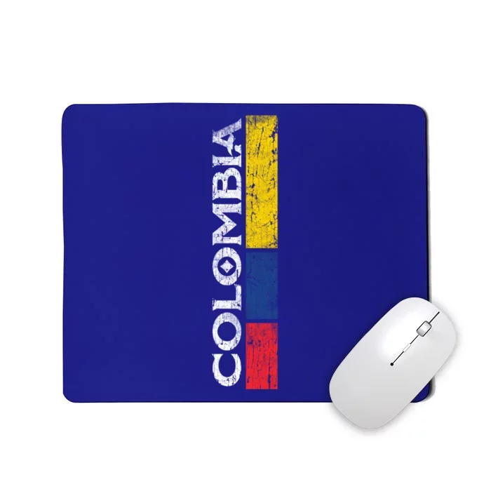 Colombia National Soccer Team Pride Flag Colombian Gift Mousepad