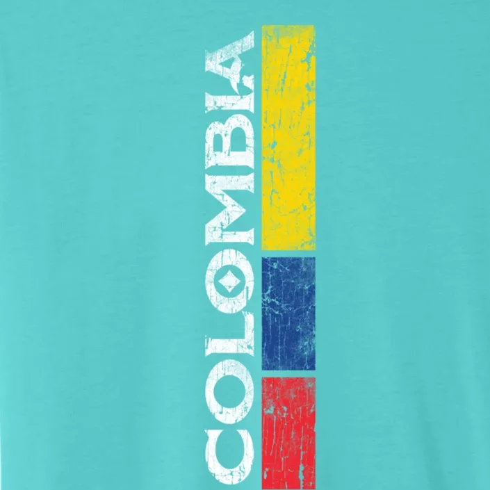 Colombia National Soccer Team Pride Flag Colombian Gift ChromaSoft Performance T-Shirt