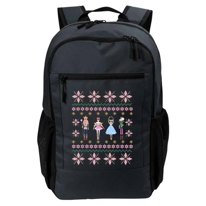 Christmas Nutcracker Squad Ballet Dance Funny Xmas Holiday Daily Commute Backpack