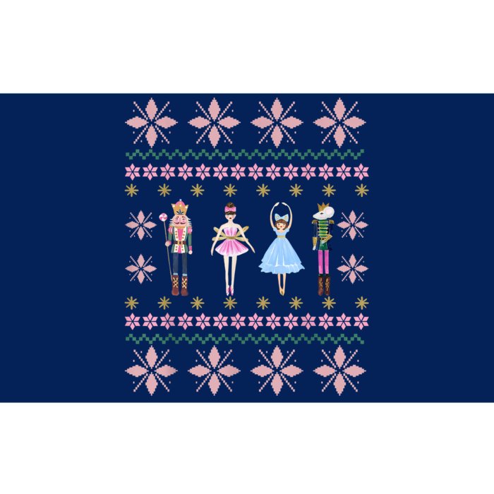 Christmas Nutcracker Squad Ballet Dance Funny Xmas Holiday Bumper Sticker