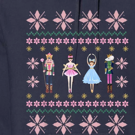 Christmas Nutcracker Squad Ballet Dance Funny Xmas Holiday Premium Hoodie