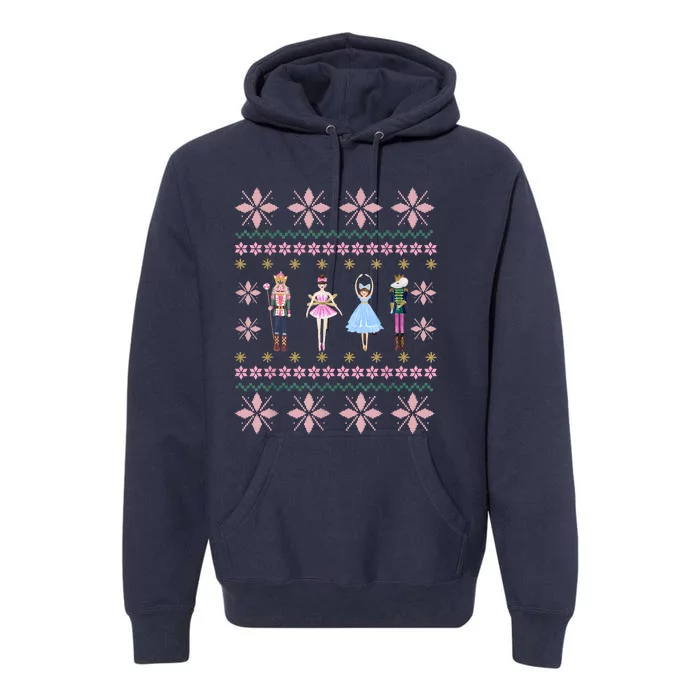 Christmas Nutcracker Squad Ballet Dance Funny Xmas Holiday Premium Hoodie