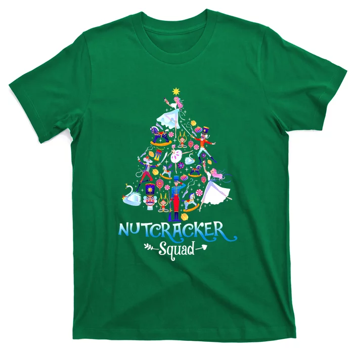 Christmas Nutcracker Squad Ballet Dance Funny Holiday Gifts T-Shirt