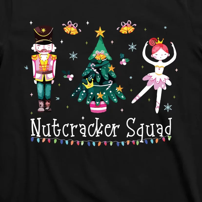 Christmas Nutcracker Squad Ballet Dance T-Shirt