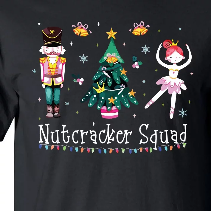 Christmas Nutcracker Squad Ballet Dance Tall T-Shirt