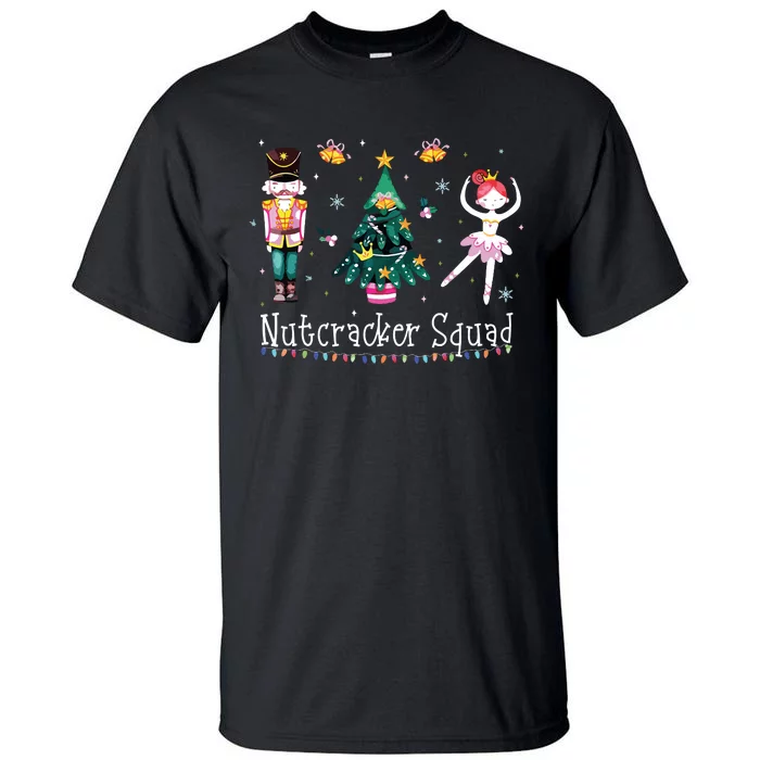 Christmas Nutcracker Squad Ballet Dance Tall T-Shirt