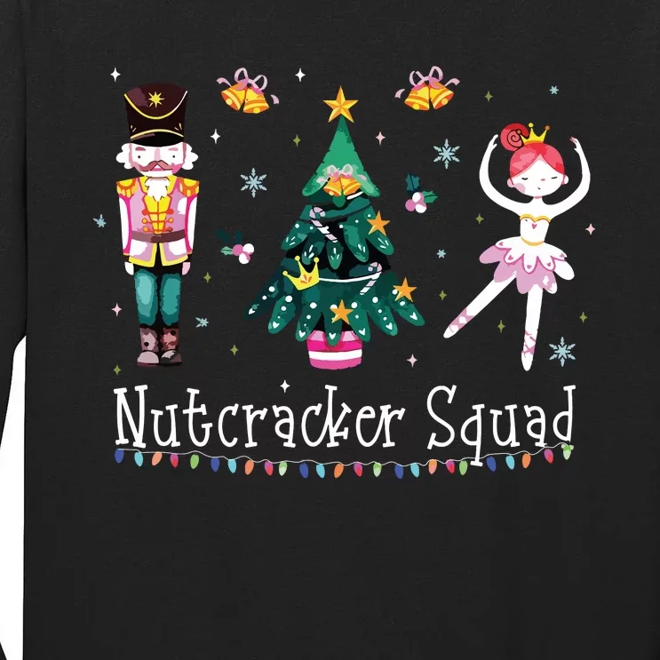 Christmas Nutcracker Squad Ballet Dance Tall Long Sleeve T-Shirt