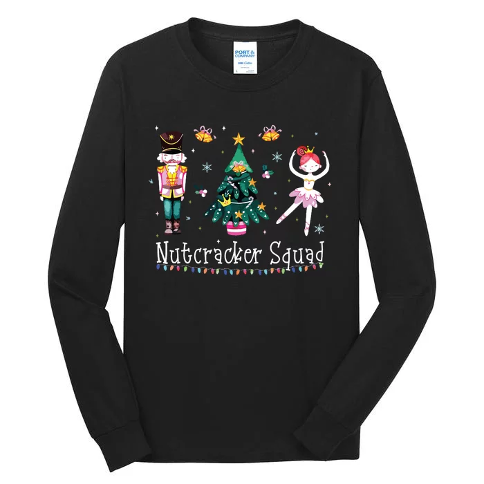 Christmas Nutcracker Squad Ballet Dance Tall Long Sleeve T-Shirt