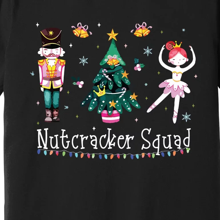 Christmas Nutcracker Squad Ballet Dance Premium T-Shirt