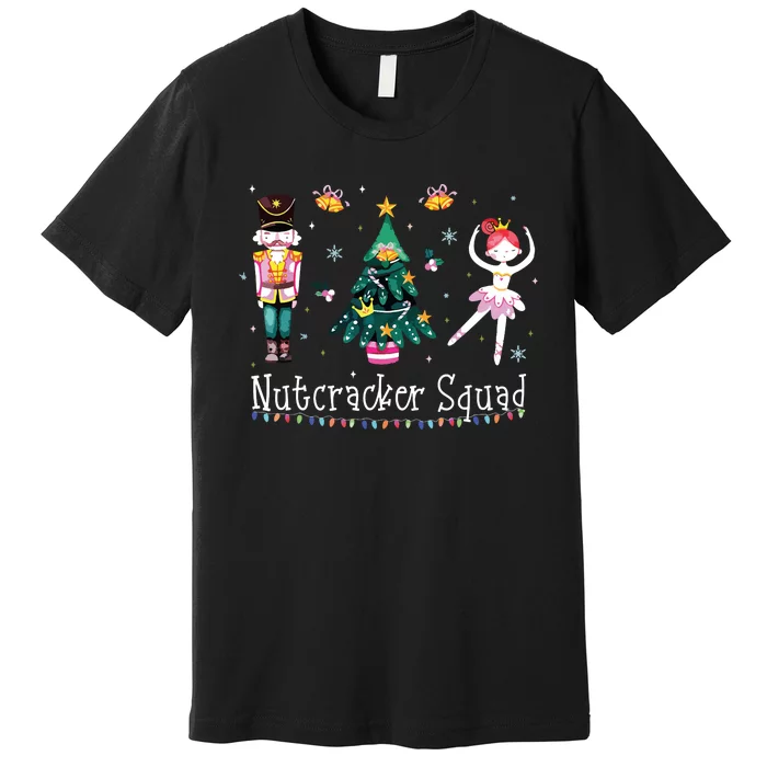 Christmas Nutcracker Squad Ballet Dance Premium T-Shirt