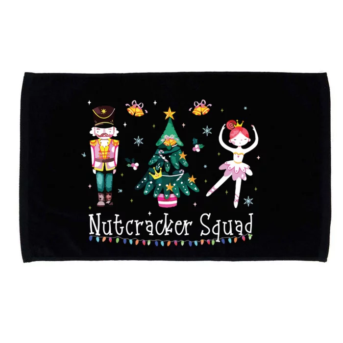 Christmas Nutcracker Squad Ballet Dance Microfiber Hand Towel