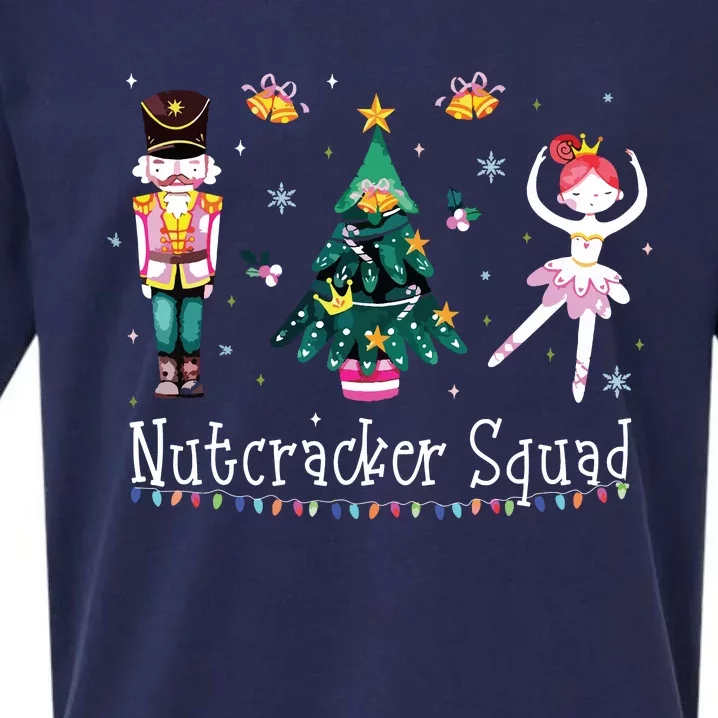 Christmas Nutcracker Squad Ballet Dance Sueded Cloud Jersey T-Shirt