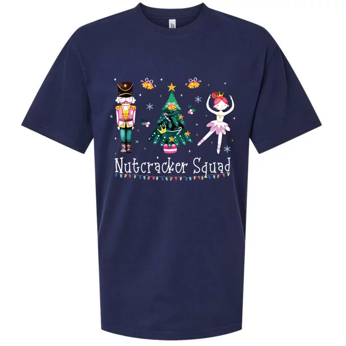 Christmas Nutcracker Squad Ballet Dance Sueded Cloud Jersey T-Shirt