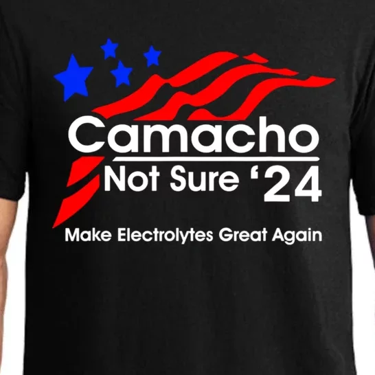 Camacho Not Sure For President 2024 Pajama Set