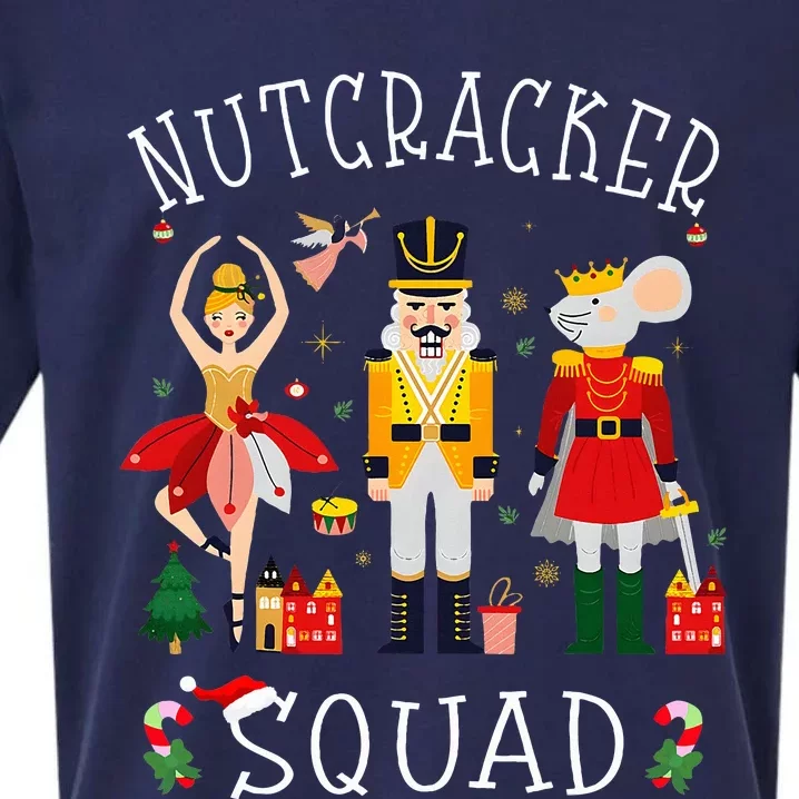 Christmas Nutcracker Squad Ballet Dance Sueded Cloud Jersey T-Shirt