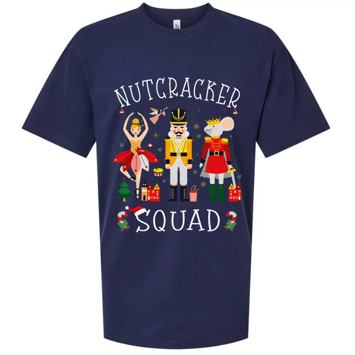 Christmas Nutcracker Squad Ballet Dance Sueded Cloud Jersey T-Shirt