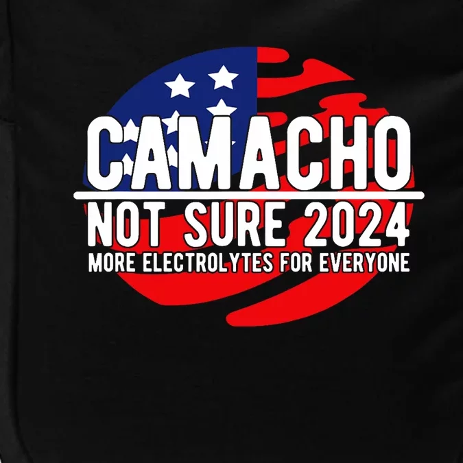 Camacho Not Sure For President 2024 Usa Funny Impact Tech Backpack