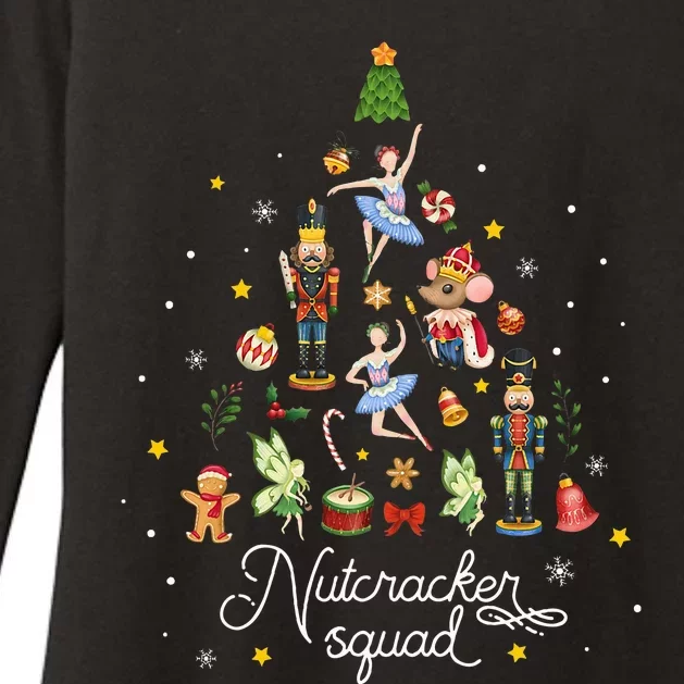 Christmas Nutcracker Squad Ballet Dance Kids Womens CVC Long Sleeve Shirt