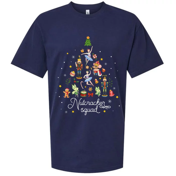 Christmas Nutcracker Squad Ballet Dance Kids Sueded Cloud Jersey T-Shirt