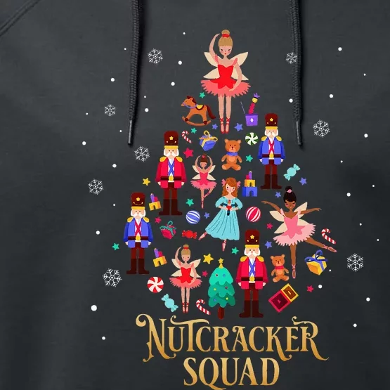 Christmas Nutcracker Squad Ballet Dance Performance Fleece Hoodie