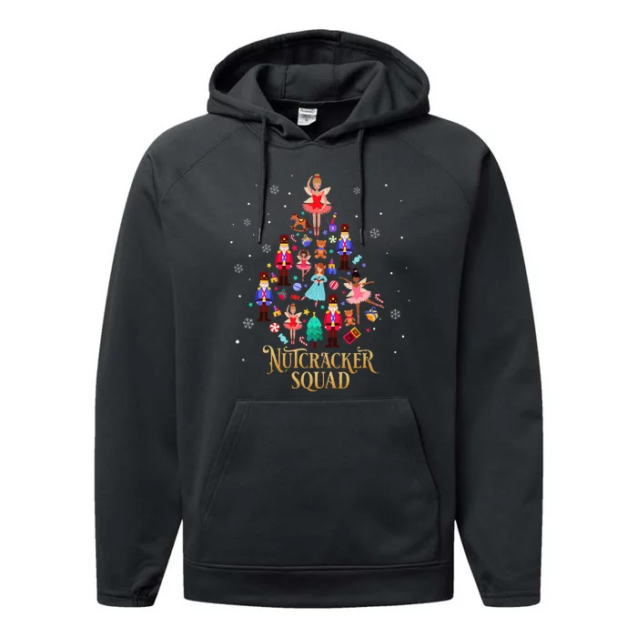 Christmas Nutcracker Squad Ballet Dance Performance Fleece Hoodie