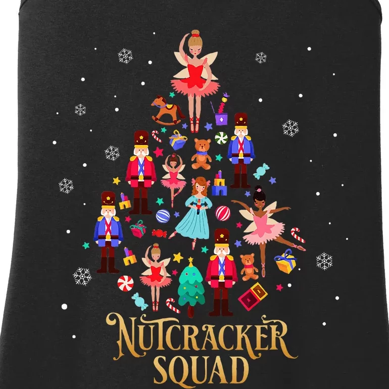 Christmas Nutcracker Squad Ballet Dance Ladies Essential Tank