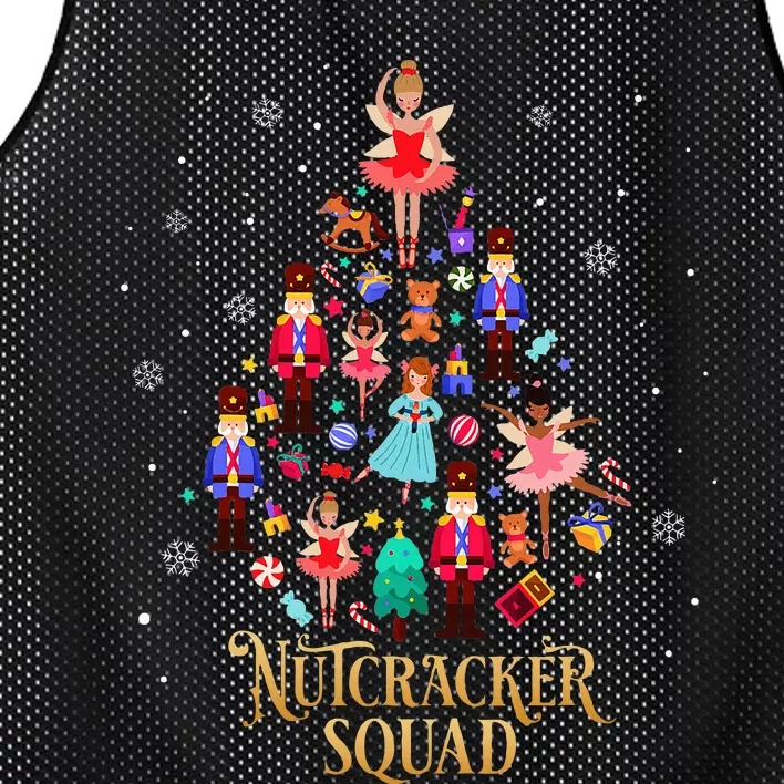 Christmas Nutcracker Squad Ballet Dance Mesh Reversible Basketball Jersey Tank