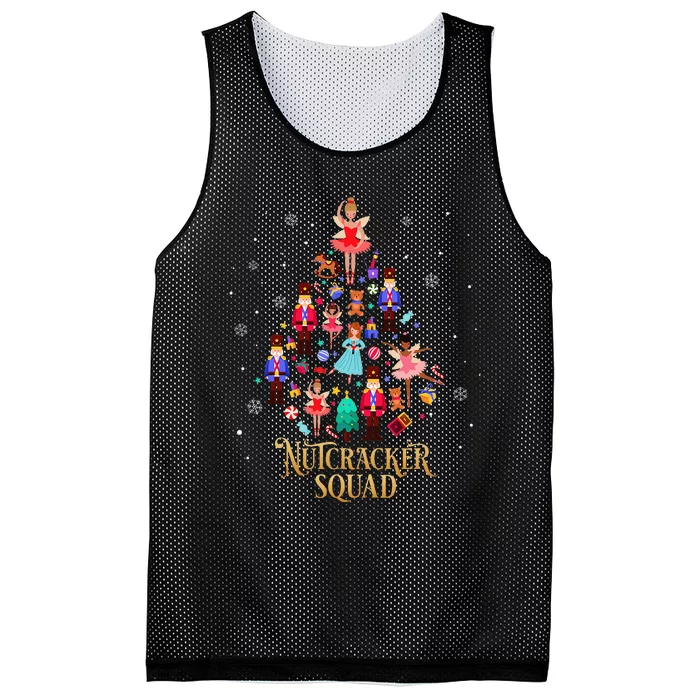 Christmas Nutcracker Squad Ballet Dance Mesh Reversible Basketball Jersey Tank