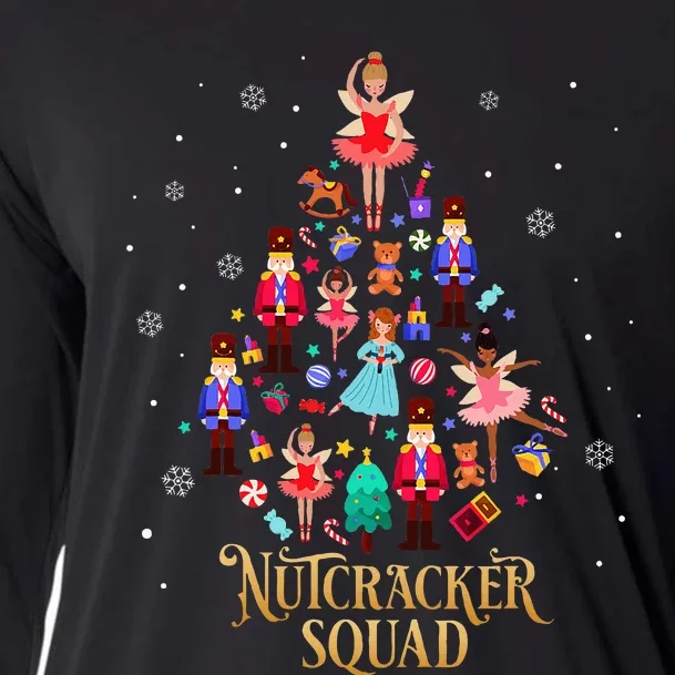 Christmas Nutcracker Squad Ballet Dance Cooling Performance Long Sleeve Crew