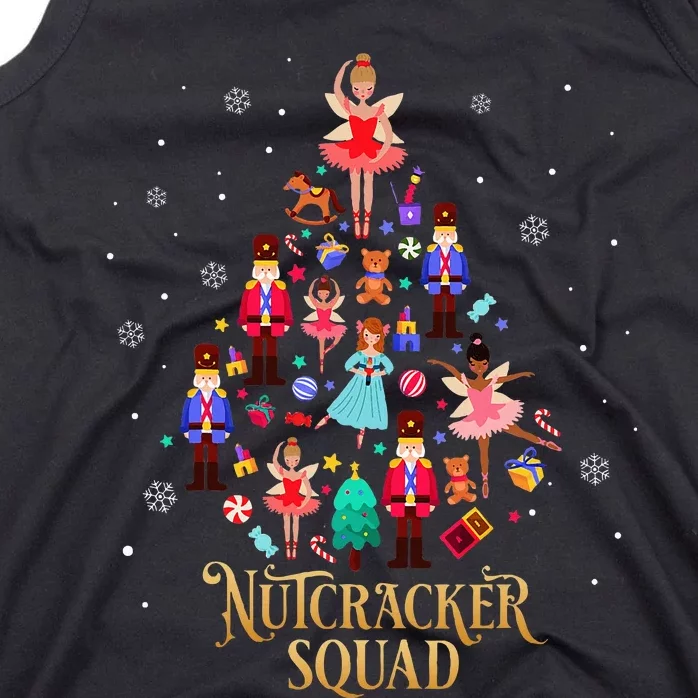 Christmas Nutcracker Squad Ballet Dance Tank Top