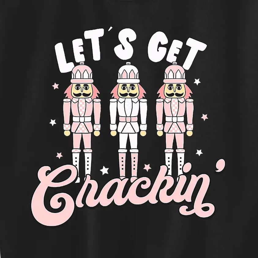 Christmas Nutcracker Squad Lets get Crackin Ballet Kids Sweatshirt