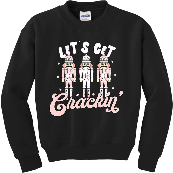 Christmas Nutcracker Squad Lets get Crackin Ballet Kids Sweatshirt