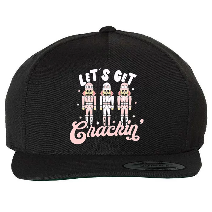 Christmas Nutcracker Squad Lets get Crackin Ballet Wool Snapback Cap