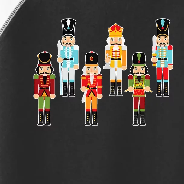 Christmas Nutcracker Soldier Figures Toddler Fine Jersey T-Shirt