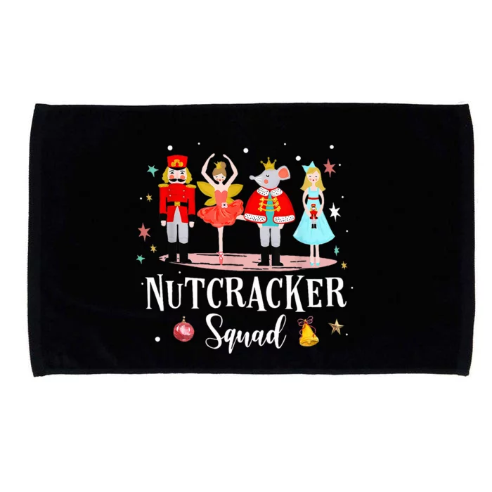 Christmas Nutcracker Squad Ballet Dance Microfiber Hand Towel